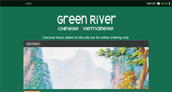 Desktop Screenshot of greenriverchinese.com